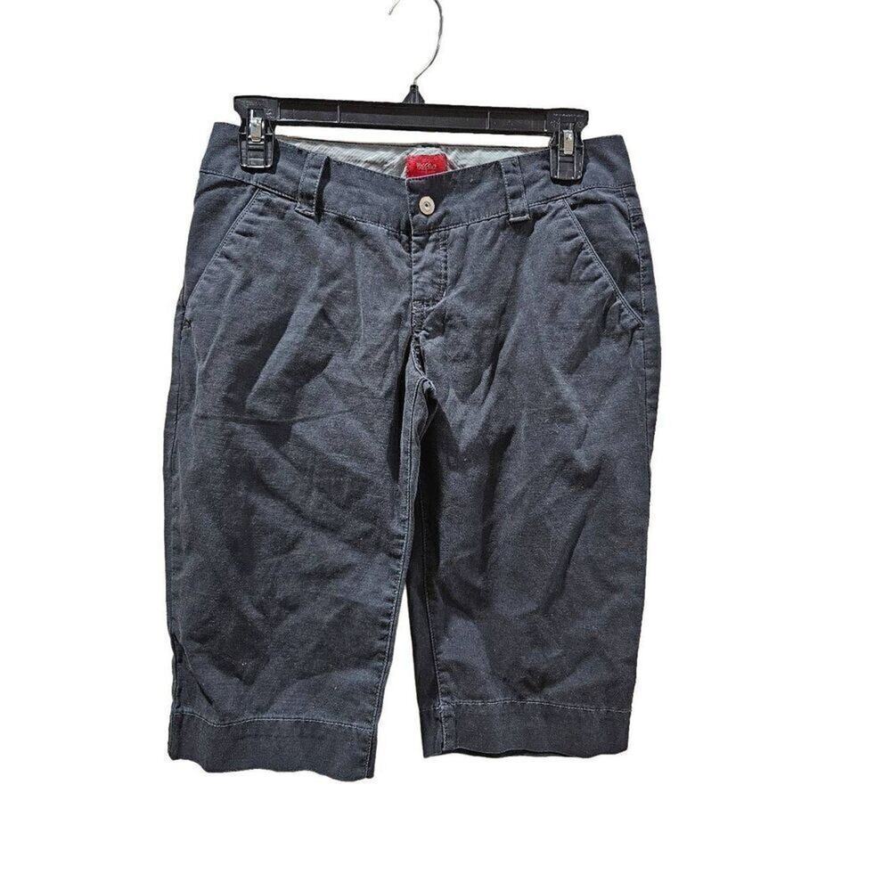 Mossimo Dark Grey Cotton Bermuda Shorts | Size 3 | Vintage Utility